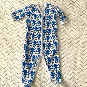 Roller Rabbit footed onesie 3/6 month